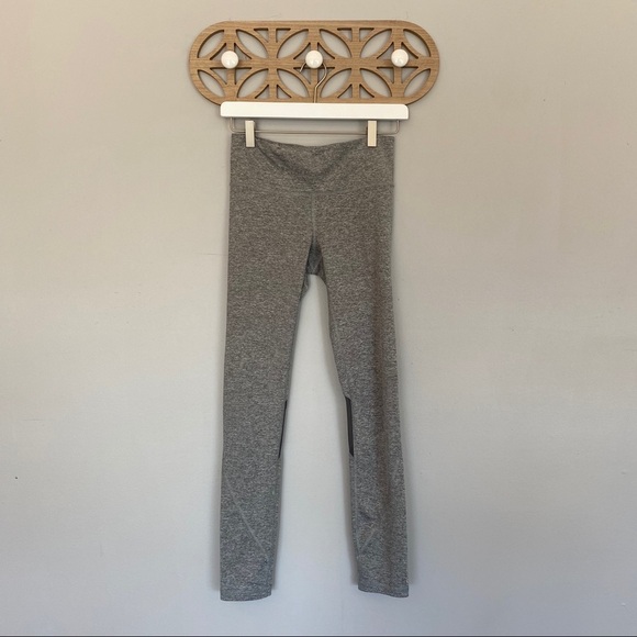 Reebok Long Leggings Gray Sz Small - Picture 1 of 7